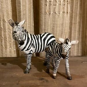 Retired Schleich Zebras